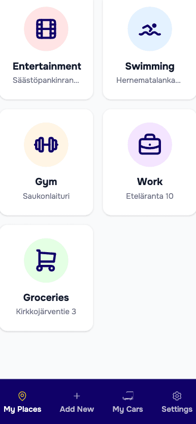 EV Course app screenshot